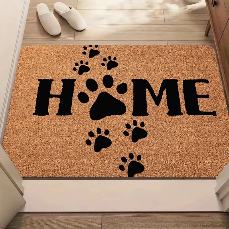 Pet Lover Paw Print Door Mat H – Home Bathroom Quotes recenzja i cena