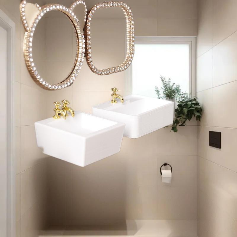 1/12 Home Accessories Dollhous – Home Bathroom Wash Basin recenzja i cena