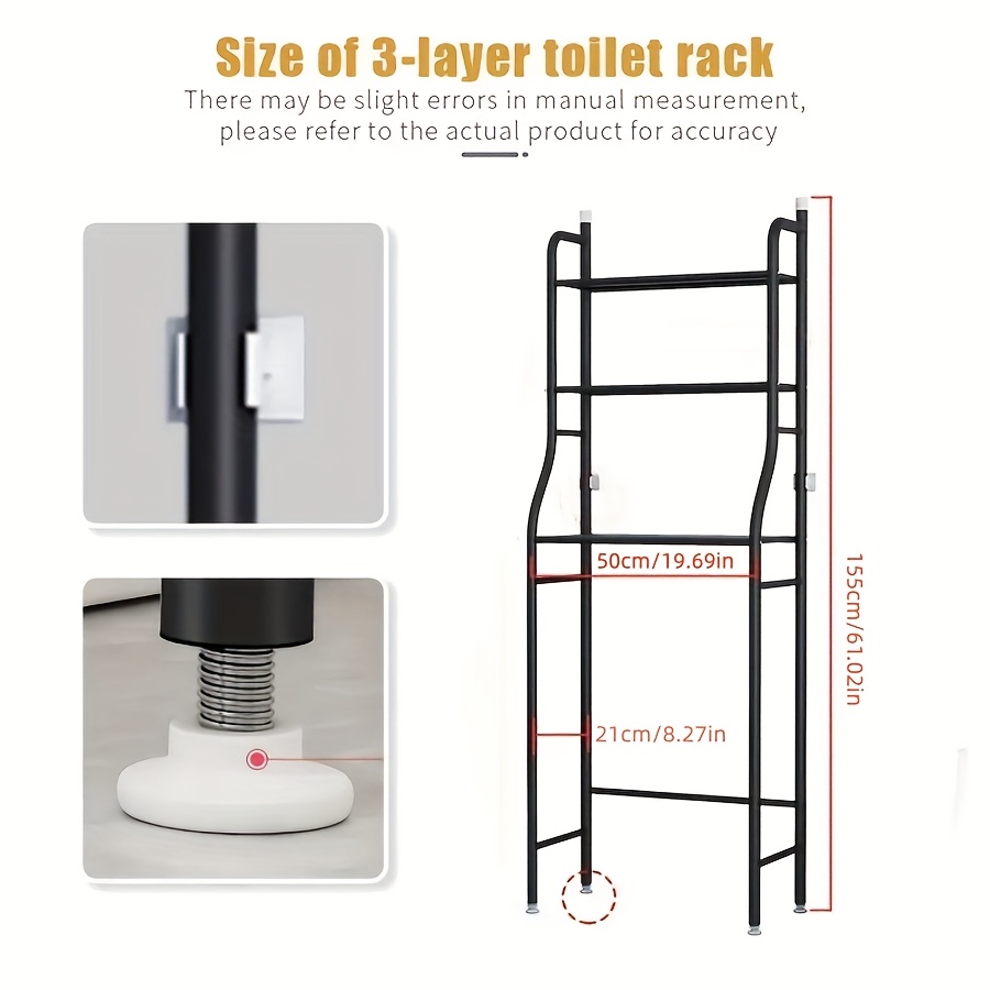 usOver-The-Toilet Storage Rack – Home Design Bathroom recenzja i cena