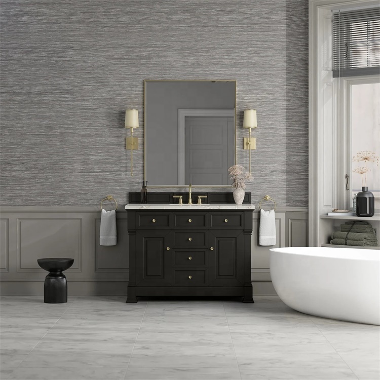 Modern Customized Melamine Boa – Home Bathroom Vanity recenzja i cena