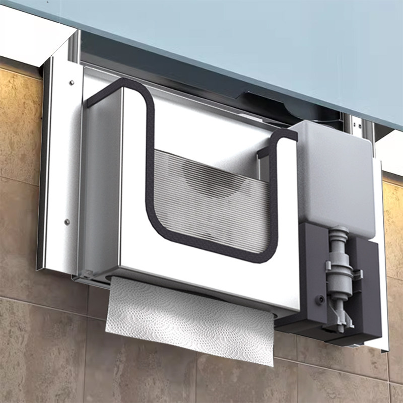 Stainless Steel Hidden Paper T – Home Bathroom Towel Dispenser recenzja i cena