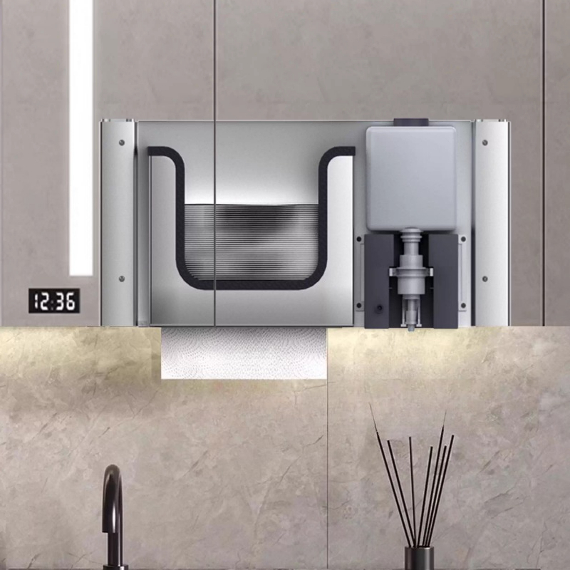 Stainless Steel Hidden Paper T – Home Bathroom Towel Dispenser recenzja i cena
