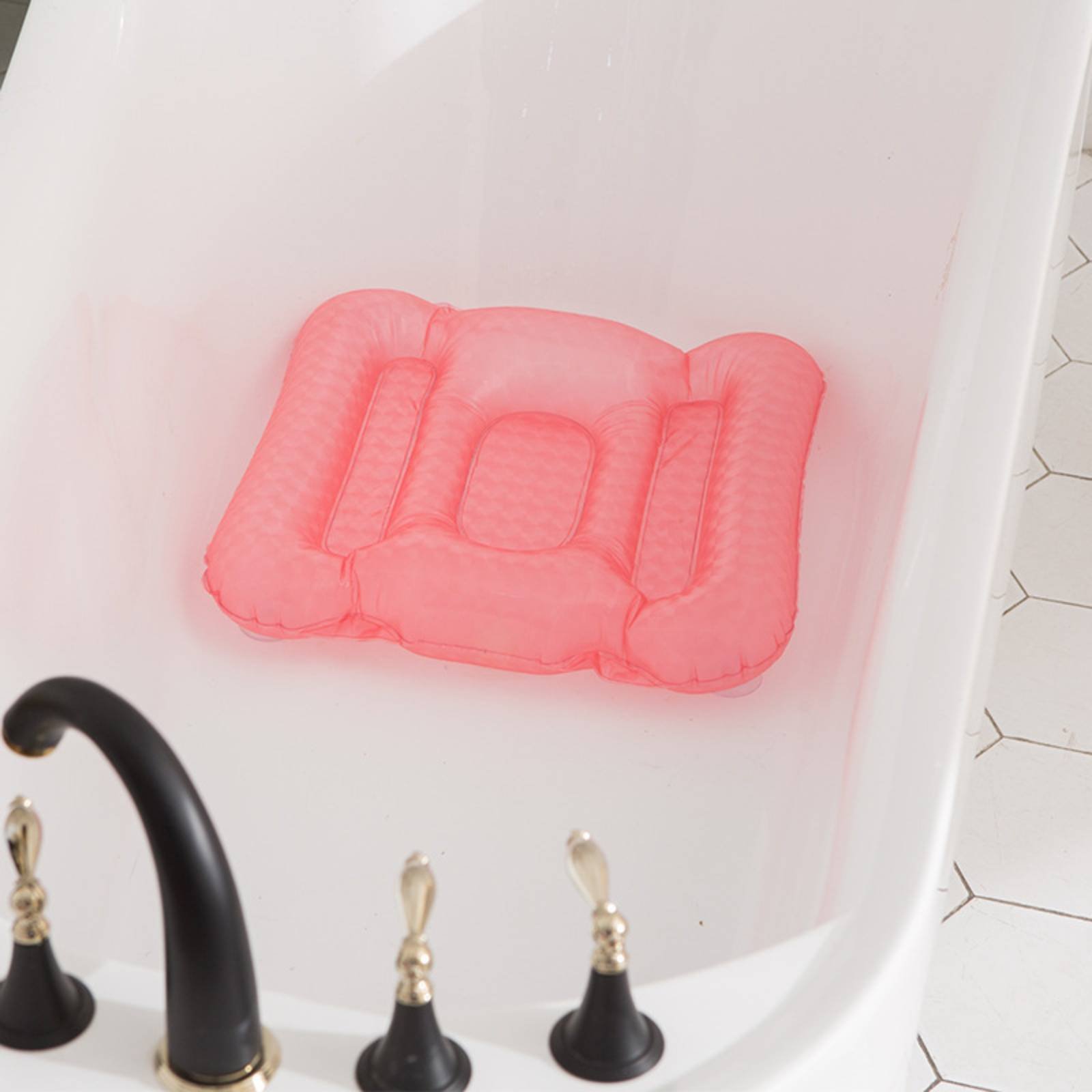 Bathtub Booster Pad Shimmery F – Bathtub Pillow Inflatable recenzja i cena
