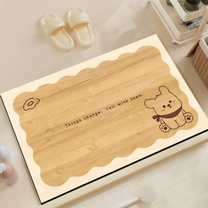 VIKAMA Cute Cartoon Bear Bath  – Home Bathroom Quotes recenzja i cena