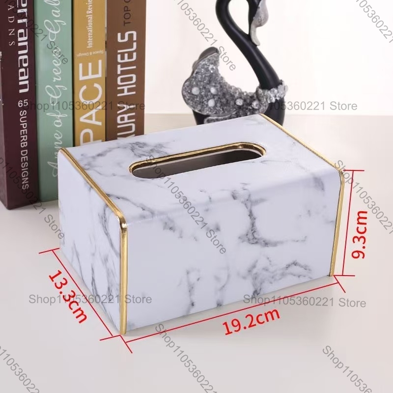 Luxury Marble Texture PU Leath – Home Bathroom Towel Dispenser recenzja i cena